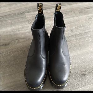 Doc Marten platform boots